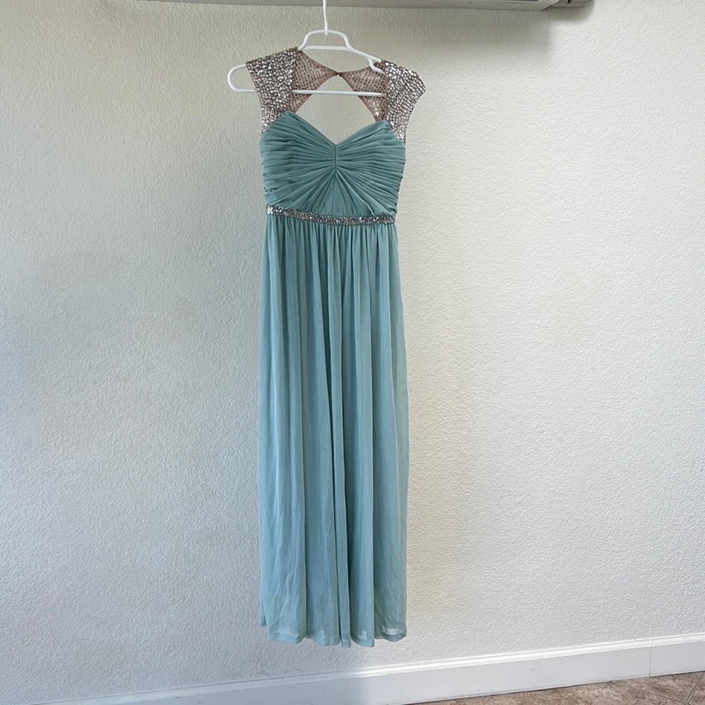Adrianna Pappel Prom dresses, size 0 (US/CAN), color: pale light turquoise blue